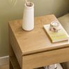 SoBuy FBT49-N Nachttisch, Spanplatte, Melamin, Helle Eiche, 39 x 65 x 39 cm Bild 4