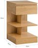 SoBuy FBT49-N Nachttisch, Spanplatte, Melamin, Helle Eiche, 39 x 65 x 39 cm Bild 3