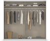 Schwebetürenschrank >Mosbach< in alpinweiß / Eiche Artisan - 226x210x62 (BxHxT) Bild 3