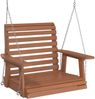 vidaXL Garten-Hängestuhl mit Metallketten Braun Massivholz Tanne 4008979 Bild 2