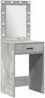 vidaXL Schminktisch 2 pcs Grau 50 x 41 x 135 cm Holzwerkstoff 3334203 Bild 5