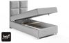 Best for Home Boxspringbett mit Bettkasten Trinity K2 Single Bonell-Matratze inkl. 7 cm Topper (Einzelbett, Hotelbett, Polsterbett gepolstertes Kopfteil, Jugendbett, Kinderbett versch. Größen, 70x200 80x200 90x200 100x200 cm), verschiedene Liefermöglic... Bild 2