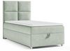 Best for Home Boxspringbett mit Bettkasten Trinity K2 Single Bonell-Matratze inkl. 7 cm Topper (Einzelbett, Hotelbett, Polsterbett gepolstertes Kopfteil, Jugendbett, Kinderbett versch. Größen, 70x200 80x200 90x200 100x200 cm), verschiedene Liefermöglic... Bild 4