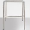 Barhocker GIBEL - Samt Grau 64x48x110 cm Silber | Barstuhl Mit Lehne Tresenhocker Tresenstuhl Kneipenhocker Kneipenstuhl Bild 5