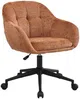 Vente-unique - LASSANDRA Office chair Stoff Rot - B 61 cm x H 85 cm77 cm x L 60 cm Bild 4