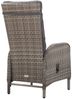 vidaXL 3-tlg. Garten-Bistro-Set Poly Rattan Grau 3058542 Bild 5