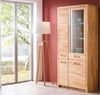 Vitrine >Leduc< in Kernbuche aus Metall - 98x203x40cm (BxHxT) Bild 2
