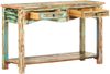 vidaXL Konsolentisch 120x40x75 cm Altholz Massiv 247925 Bild 3