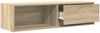 2 pcs TV-Schrank, Lowboard TV Sonoma-Eiche 100x31x25,5 cm Holzwerkstoff Bild 5
