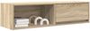 2 pcs TV-Schrank, Lowboard TV Sonoma-Eiche 100x31x25,5 cm Holzwerkstoff Bild 4