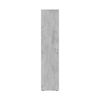 Mehrzweckschrank >Tidy< in Weiß / Beton Grau - 41x182x37 (BxHxT) Bild 4