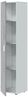 Mehrzweckschrank >Tidy< in Weiß / Beton Grau - 41x182x37 (BxHxT) Bild 2