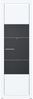 FORTE L-Light Vitrine mit LED Beleuchtung, Holzwerkstoff, Weiß, 63,3 x 195,2 x 41,3 cm Bild 4