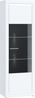 FORTE L-Light Vitrine mit LED Beleuchtung, Holzwerkstoff, Weiß, 63,3 x 195,2 x 41,3 cm Bild 5