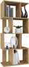 Selsey 'Fiesta' Standregal, Artisan Eiche, ca. 140 x 60 x 30 cm Bild 4