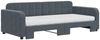 vidaXL Tagesbett Ausziehbar mit Matratzen Dunkelgrau 90x190 cm Samt 3196967 Bild 3