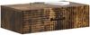 vidaXL Wandmontierter Beistelltisch Geräucherte Eiche Holzwerkstoff 898660 Bild 2
