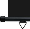 vidaXL Balkon-Seitenmarkise 105x250 cm Schwarz 48412 Bild 3