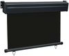 vidaXL Balkon-Seitenmarkise 105x250 cm Schwarz 48412 Bild 2