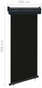 vidaXL Balkon-Seitenmarkise 105x250 cm Schwarz 48412 Bild 4
