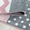 Kinder Teppich Kikki Läufer - 80x150 cm - Pink Bild 5