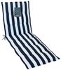 LILENO HOME Liegenauflage perfekt für Strandliege, Sonnenliege Auflage, Gartenliege Auflage, (1er Set), Polster Auflage für Rollliegen Blockstreifen Blau, Sitzpolster Bild 4