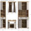 Badkombination B/H/T: 201x191x34 cm in Evoak Oak Nachbildung Bild 4