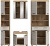 Badkombination B/H/T: 201x191x34 cm in Evoak Oak Nachbildung Bild 3