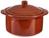 Annastore Dampfgartopf Tontopf Cocotte mit Deckel - ofenfest und hitzebeständig, Auflaufform, Cocotte Ofentopf Bild 4