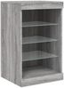 vidaXL Sideboard mit LED-Leuchten Grau Sonoma 41x37x67 cm 836726 Bild 3