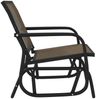 vidaXL Garten-Schaukelstühle 2 Stk. Braun 61x76x87 cm Textilene Stahl 362713 Bild 5