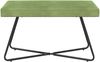 vidaXL Bank Uni Hellgrün 80 x 40 x 45 cm Samt 42038332 Bild 5
