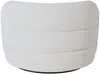 Vente-unique - LAPIOTA Sessel Stoff Weiß - B 91 cm x H 75 cm x L 97 cm Bild 4