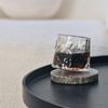 Zoha 2er Set Whiskyglas Whisky Iceberg - Glas Wasserglas Saft - 180 ml, Glas, Bewegbar - Trinkglas Cocktailgläser Eiskaffeegläser Tee Saft Bild 2