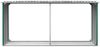vidaXL Brennholzlager Verzinkter Stahl 330 x 92 x 153 cm Grün 47086 Bild 3