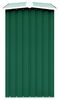 vidaXL Brennholzlager Verzinkter Stahl 330 x 92 x 153 cm Grün 47086 Bild 4