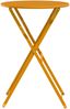 vidaXL Bistrotisch Senf Ø 50 x 71 cm Pulverbeschichteter Stahl 42002963 Bild 5