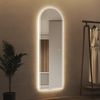 WDWRITTI Ganzkörperspiegel Led 165x60 165x50 150x50 140x40 Wandspiegel groß mit beleuchtung (Spiegel Flur Ganzkörper, 3Lichtfarben, Dimmbar, Speicherfunktion), Energiesparend, 5mm HD Umweltfreundlicher Spiegel Bild 4
