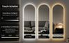 WDWRITTI Ganzkörperspiegel Led 165x60 165x50 150x50 140x40 Wandspiegel groß mit beleuchtung (Spiegel Flur Ganzkörper, 3Lichtfarben, Dimmbar, Speicherfunktion), Energiesparend, 5mm HD Umweltfreundlicher Spiegel Bild 3