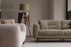 Sitzgruppe/Sofa Set - Wohnzimmergarnitur "Banksia" 3+3+1-Beige Bild 5