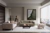 Sitzgruppe/Sofa Set - Wohnzimmergarnitur "Banksia" 3+3+1-Beige Bild 1