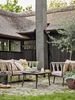 BLOOMINGVILLE Pavone Couchtisch Schwarz Fibercement Bild 1
