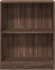 vidaXL Bücherregal Braun Eichen-Optik 60x24x76 cm Holzwerkstoff 815086 Bild 3