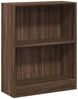 vidaXL Bücherregal Braun Eichen-Optik 60x24x76 cm Holzwerkstoff 815086 Bild 2