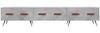 vidaXL TV-Schrank Betongrau 150x36x30 cm Holzwerkstoff 829128 Bild 5
