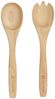 ASA Selection wood Salatbesteck 2-teilig, Salatgreifer, Besteckset, Gummibaumholz, Natur, 30 cm, 53930970 Bild 3