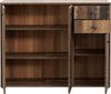 Kommode Sideboard mit Stauraum, 109 x 85 x 35 cm, Old Wood Altholz Nb. Dekor Optik Bild 4