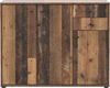 Kommode Sideboard mit Stauraum, 109 x 85 x 35 cm, Old Wood Altholz Nb. Dekor Optik Bild 2