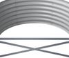 vidaXL Hochbeet Verzinkter Stahl 368x80x36 cm Silbern 318932 Bild 5