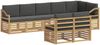 vidaXL Outdoor-Sofagarnitur 8 pcs Weiß und Anthrazit 3392052 Bild 2